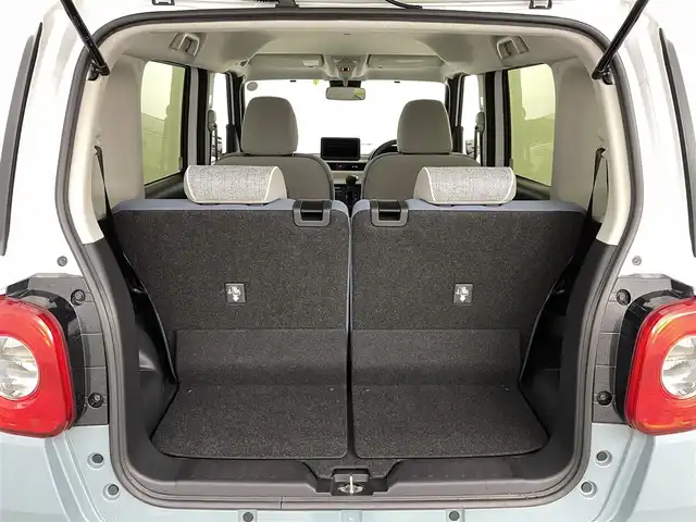 ダイハツ ムーヴ キャンバス ストライプス G 福島県 2023(令5)年 1.3万km シャイニングホワイトパール/レイクブルーメタリック スマートアシスト/・先行車発進お知らせ機能/・標識認識機能/・両側パワースライドドア/両側パワースライドドア/LEDオートライト/・フォグランプ/ベンチシート/・シートヒーター/ステアリングリモコン/電子パーキング/・ブレーキホールド/純正フロアマット/電動格納ドアミラー/アイドリングストップ/プッシュスタート/・スマートキー/・スペアキー