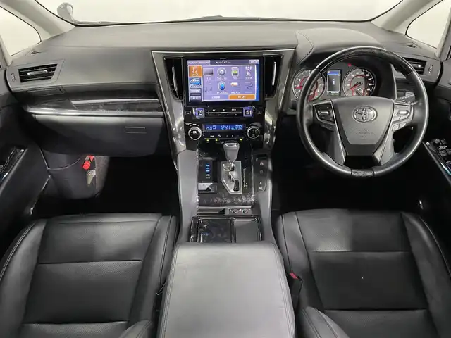 トヨタ アルファード S Cパッケージ 大阪府 2019(令1)年 4.8万km ブラック サンルーフ 黒革シート TRDエアロ ALPINE11incナビTV フリップダウンモニター デジタルインナーミラー パワーシート/ヒーター/エアコン ハンドルヒーター 電動リアゲート レーダーC 衝突軽減B レーンアシスト BSM
