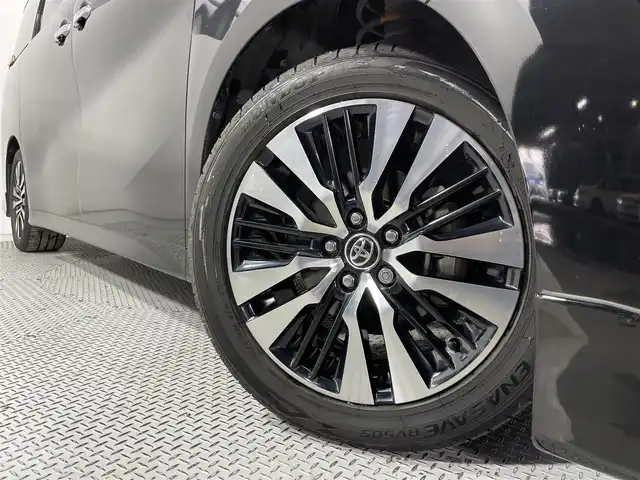 トヨタ アルファード S Cパッケージ 大阪府 2019(令1)年 4.8万km ブラック サンルーフ 黒革シート TRDエアロ ALPINE11incナビTV フリップダウンモニター デジタルインナーミラー パワーシート/ヒーター/エアコン ハンドルヒーター 電動リアゲート レーダーC 衝突軽減B レーンアシスト BSM