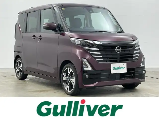 日産 ルークス HWS Gターボ プロパイロットED 岡山県 2023(令5)年 1.1万km オーシャンブルーP 純正9インチナビ /（フルセグ/Bluetooth）/プロパイロット/衝突軽減ブレーキ /両側電動スライド /アラウンドビューモニター /ビルトインETC /ヘッドライト /コーナーセンサー/オートハイビーム/プッシュスタート /スマートキー/アイドリングストップ/ミュージックサーバー/ミュージックプレーヤー接続/フォグランプ