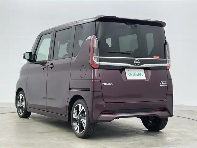 日産 ルークス HWS Gターボ プロパイロットED 岡山県 2023(令5)年 1.1万km オーシャンブルーP 純正9インチナビ /（フルセグ/Bluetooth）/プロパイロット/衝突軽減ブレーキ /両側電動スライド /アラウンドビューモニター /ビルトインETC /ヘッドライト /コーナーセンサー/オートハイビーム/プッシュスタート /スマートキー/アイドリングストップ/ミュージックサーバー/ミュージックプレーヤー接続/フォグランプ