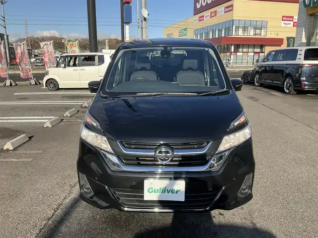 日産 セレナ S 滋賀県 2017(平29)年 9.4万km ダイヤモンドブラック ワンオーナー/車検令和8年6月まで/社外15インチアルミホイール/片側パワースライドドア/純正9インチナビゲーション（MM516D-L)/・CD/DVD/・AM/FM/・Bluetooth/アラウンドビューモニター/純正リヤフリップダウンモニター/ビルトインETC/純正ドライブレコーダー（ナビ連動）/取扱説明書/保証書