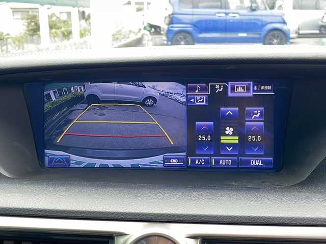 レクサス ＧＳ 450h Iパッケージ 茨城県 2012(平24)年 4.4万km ブラック 純正HDDナビ(CD/DVD/USB/AUX/BT/フルセグTV)/バックカメラ/クルーズコントロール/パドルシフト/黒革シート/前席シートヒーター/エアシート/前席パワーシート/ヘッドアップディスプレイ/ビルトインETC/前後ドライブレコーダー/電動式リアサンシェード/横滑り防止装置/オートライト/フォグランプ/ステアリングスイッチ/純正フロアマット/純正ドアバイザー/スペアキー×1/保証書/取扱説明書