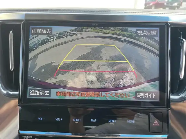 トヨタ アルファード S Cパッケージ 富山県 2018(平30)年 6.3万km ダークレッドマイカメタリック 純正10型ナビ(BT/CD/DVD)/フルセグTV/パワースライドドア(両側)/パワーバックドア/バックカメラ/ビルトインETC/コムテックドライブレコーダー/純正12.1型後席ディスプレイ/レーダークルーズコントロール/インテリジェントクリアランスソナー/セーフティセンス/・プリクラッシュセーフティ/・レーントレーシングアシスト/・ロードサインアシスト/・アダプティブハイビームシステム/ブラインドスポットモニター/デジタルインナーミラー/純正3眼LEDヘッドランプ/デュアルオートエアコン/木目調/革巻きコンビステアリング/ステアリングヒーター/ブラック合皮シート/前列パワーシート/快適温熱シート/2列目エグゼクティブパワーシート/助手席パワーオットマン/運転席ポジションメモリー/モデリスタエアロ(F/S/R)/純正18インチアルミホイール/スマートエントリー/プッシュスタートシステム/ウェルカムパワースライドドア機能/禁煙車