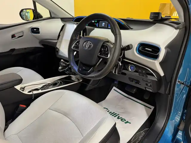 トヨタ プリウス ＰＨＶ A プレミアム 群馬県 2017(平29)年 5.9万km スピリテッドアクアメタリック セーフティセンス/モデリスタフルエアロ/純正11.6インチSDナビ/　　BT/フルセグ/USB/AUX/バックカメラ/レーダークルーズコントロール/LEDオートライト/オートハイビーム/レザーシート/前席シートヒーター/運転席パワーシート/社外15インチAW/コーナーセンサー/パーキングアシスト/ブラインドスポットモニター/ヘッドアップディスプレイ/レーンアシスト/オートリトラクタブルミラー/横滑り防止装置/サイド・カーテンエアバッグ/スマートキー/ビルトインETC2.0