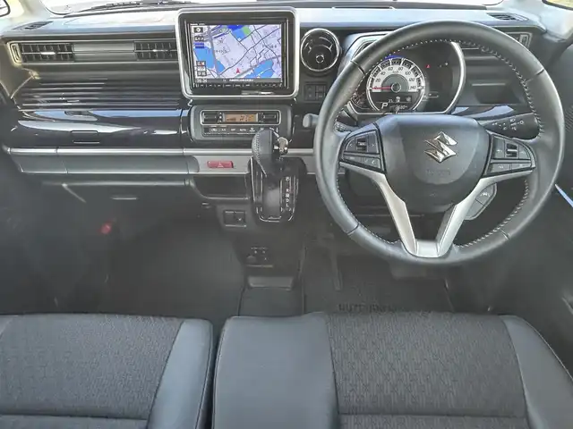 スズキ スペーシア カスタム HYBRID XS 兵庫県 2022(令4)年 3.5万km ピュアホワイトP 純正8インチSDナビ/アラウンドビューモニター/デュアルブレーキサポート/純正フロアマット/純正アルミホイール/追従有クルーズコントロール/両側パワースライドドア/シートヒーター/フルセグTV/DVD再生/LEDヘッドライト/スペアキー/スイッチスタート/Bluetooth接続/USB入力端子