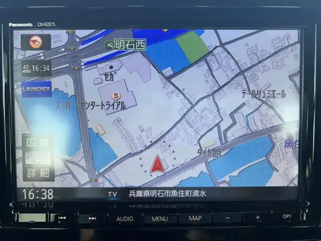 スズキ スペーシア カスタム HYBRID XS 兵庫県 2022(令4)年 3.5万km ピュアホワイトP 純正8インチSDナビ/アラウンドビューモニター/デュアルブレーキサポート/純正フロアマット/純正アルミホイール/追従有クルーズコントロール/両側パワースライドドア/シートヒーター/フルセグTV/DVD再生/LEDヘッドライト/スペアキー/スイッチスタート/Bluetooth接続/USB入力端子