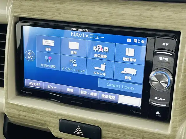 スズキ ハスラー ワンダラー 福島県 2019(平31)年 2.8万km シフォンアイボリーメタリック/ウッディブラウン2トーンルーフ スズキセーフティサポート/・衝突軽減ブレーキ/・誤発進抑制機能/・車線維持支援機能/・ふらつき警報機能/・先行車発進お知らせ機能/・横滑り防止装置/・ヒルスタートアシスト/・頚部衝撃緩和フロントシート/ワンオーナー/パイオニアメモリナビ/・フルセグTV/・CD/DVD/・FM/AM/・iPod/・AUX/・SD/・ステアリングスイッチ/LEDヘッドライト/・フォグランプ/・オートライト/ハーフレザー/シートヒーター（D＋N）/純正15インチスチールホイール/純正フロアマット/ドアバイザー/ルーフレール/アイドリングストップ/プッシュスタート/スマートキー