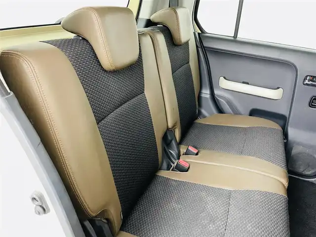 スズキ ハスラー ワンダラー 福島県 2019(平31)年 2.8万km シフォンアイボリーメタリック/ウッディブラウン2トーンルーフ スズキセーフティサポート/・衝突軽減ブレーキ/・誤発進抑制機能/・車線維持支援機能/・ふらつき警報機能/・先行車発進お知らせ機能/・横滑り防止装置/・ヒルスタートアシスト/・頚部衝撃緩和フロントシート/ワンオーナー/パイオニアメモリナビ/・フルセグTV/・CD/DVD/・FM/AM/・iPod/・AUX/・SD/・ステアリングスイッチ/LEDヘッドライト/・フォグランプ/・オートライト/ハーフレザー/シートヒーター（D＋N）/純正15インチスチールホイール/純正フロアマット/ドアバイザー/ルーフレール/アイドリングストップ/プッシュスタート/スマートキー