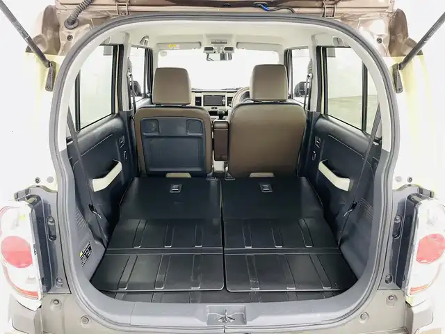 スズキ ハスラー ワンダラー 福島県 2019(平31)年 2.8万km シフォンアイボリーメタリック/ウッディブラウン2トーンルーフ スズキセーフティサポート/・衝突軽減ブレーキ/・誤発進抑制機能/・車線維持支援機能/・ふらつき警報機能/・先行車発進お知らせ機能/・横滑り防止装置/・ヒルスタートアシスト/・頚部衝撃緩和フロントシート/ワンオーナー/パイオニアメモリナビ/・フルセグTV/・CD/DVD/・FM/AM/・iPod/・AUX/・SD/・ステアリングスイッチ/LEDヘッドライト/・フォグランプ/・オートライト/ハーフレザー/シートヒーター（D＋N）/純正15インチスチールホイール/純正フロアマット/ドアバイザー/ルーフレール/アイドリングストップ/プッシュスタート/スマートキー