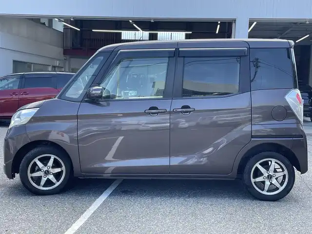 三菱 ｅＫスペース Gセーフティ プラスエディション 千葉県 2019(平31)年 7.3万km オークブラウンメタリック 純正ナビ【フルセグ、BT、CD、DVD、AUX】/純正フロアマット/社外14インチアルミホイール/前後コーナーセンサー/D席シートヒーター/バックカメラ/アラウンドビュー/プッシュスタート/アイドリングストップ/ETC/前後ドラレコ/電動格納ミラー/ドアバイザー/レベライザー/保証書/取説/スペアキー