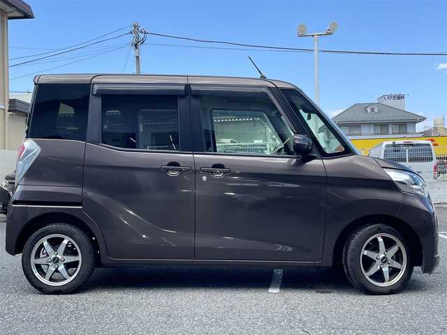 三菱 ｅＫスペース Gセーフティ プラスエディション 千葉県 2019(平31)年 7.3万km オークブラウンメタリック 純正ナビ【フルセグ、BT、CD、DVD、AUX】/純正フロアマット/社外14インチアルミホイール/前後コーナーセンサー/D席シートヒーター/バックカメラ/アラウンドビュー/プッシュスタート/アイドリングストップ/ETC/前後ドラレコ/電動格納ミラー/ドアバイザー/レベライザー/保証書/取説/スペアキー