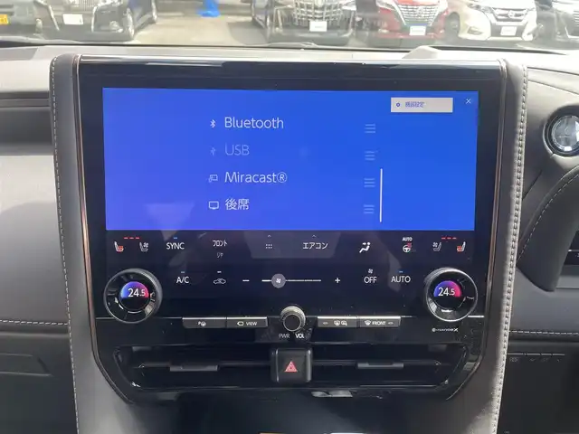 トヨタ アルファード Z 大阪府 2023(令5)年 0.4万km ブラック モデリスタエアロ/左右独立ムーンルーフ/トヨタチームメイト/・アドバンスパーク/・パーキングサポートブレーキ/・アドバンスドドライブ/・緊急時操舵支援/・フロントトラフィックアラート/・レーンチェンジアシスト/デジタルインナーミラー/カラーヘッドアップディスプレイ/・タッチトレーサーオペレーション/純正14インチナビ/パノラミックビューモニター/トヨタセーフティーセンス/・プリクラッシュセーフティー/・レーントレーシングアシスト/・レーダークルーズコントロール/・アダプティブハイビームシステム/・ロードサインアシスト/・ドライバー異常時対応システム/・発進遅れ警告/ブラインドスポットモニター/D/N/二列目パワーシート/D席メモリシート/D/N/二列目シートヒーター/D/N/二列目エアシート/ステアリングヒーター/電動リアゲート/LEDヘッドライト/トヨタ19インチアルミホイール/保証書/取扱説明書/記録簿/R5年