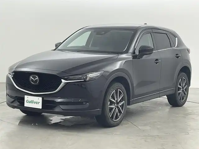 マツダ ＣＸ－５ XD Lパッケージ 福岡県 2017(平29)年 4.3万km ジェットブラックマイカ 純正ナビ　/バックカメラ　/ＡＣＣ　/コーナーセンサー　/スマート・シティ・ブレーキ・サポート　/レーンキープ　/ＢＳＭ　/ＭＴモード付　/パワーバックドア　/ステアリングヒーター　/シートヒーター　/パワーシート　/ＬＥＤ