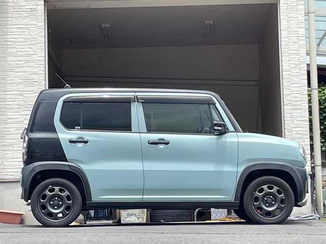 スズキ ハスラー タフワイルド 大分県 2019(平31)年 8.6万km オフブルーメタリック/ブラック 2トーン 純正フロアマット/オートライト/衝突被害軽減ブレーキ/横滑り防止装置/レーンキープアシスト/スペアキー/スマートキー
