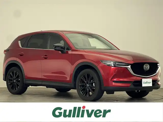 マツダ ＣＸ－５ XD ブラックトーンエディション 滋賀県 2021(令3)年 5.6万km ソウルレッドクリスタルM マツダコネクトSDナビ/アラウンドビューモニター/バックカメラ/ハーフレザーシート/パワーシート/シートヒーター/ステアリングヒーター/純正１９AW/LEDヘッドライト/革巻ステアリング/パワーバックドア/追従クルーズコントロール/レーンキープアシスト/横滑り防止/ステアリングスイッチ/ETC/プッシュスタート/スマートキー
