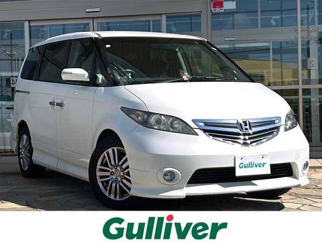 ホンダ エリシオン X 静岡県 2006(平18)年 16.1万km ブルーイッシュホワイトパール