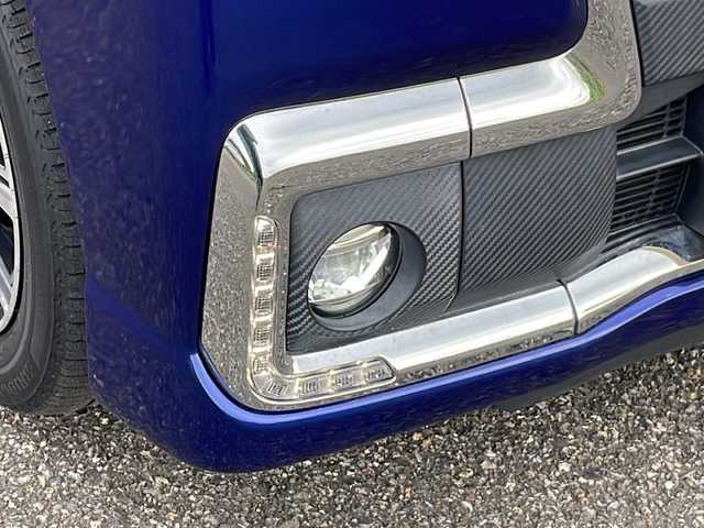 ダイハツ タント カスタム X トップED SA Ⅲ 新潟県 2017(平29)年 1.6万km ディープブルークリスタルマイカ 4WD/純正SDナビ(NMZK-W67D)/CD/DVD/BT/フルセグテレビ/バックカメラ/衝突被害軽減ブレーキ/レーンキープアシスト/片側パワースライドドア/半革シート/ベンチシート/運転席シートヒーター/ステアリングスイッチ/コーナーセンサー/スマートキー/プッシュスタート/LEDヘッドライト/オートライト/オートハイビーム/フォグランプ/純正14インチアルミホイール