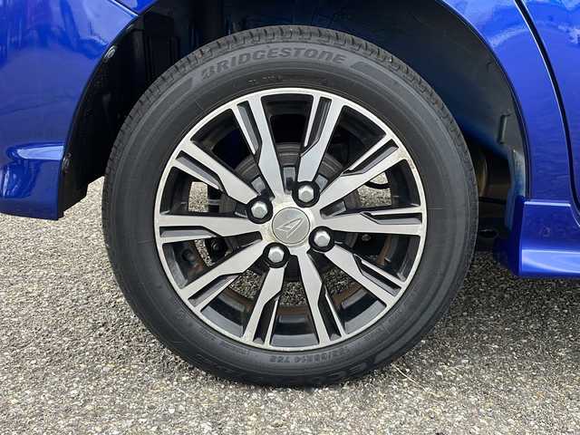 ダイハツ タント カスタム X トップED SA Ⅲ 新潟県 2017(平29)年 1.6万km ディープブルークリスタルマイカ 4WD/純正SDナビ(NMZK-W67D)/CD/DVD/BT/フルセグテレビ/バックカメラ/衝突被害軽減ブレーキ/レーンキープアシスト/片側パワースライドドア/半革シート/ベンチシート/運転席シートヒーター/ステアリングスイッチ/コーナーセンサー/スマートキー/プッシュスタート/LEDヘッドライト/オートライト/オートハイビーム/フォグランプ/純正14インチアルミホイール
