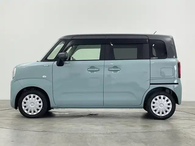 スズキ ワゴンＲ スマイル HYBRID S 群馬県 2025(令7)年 0.1千km オフブルーメタリック/ガンメタリック2トーンルーフ 届出済未使用車　アダプティブクルーズコントロール　衝突被害軽減ブレーキ　レーンキープアシスト　コーナーセンサー　オートマチックハイビーム　ＬＥＤヘッドライト　シートヒーター　オートブレーキホールド