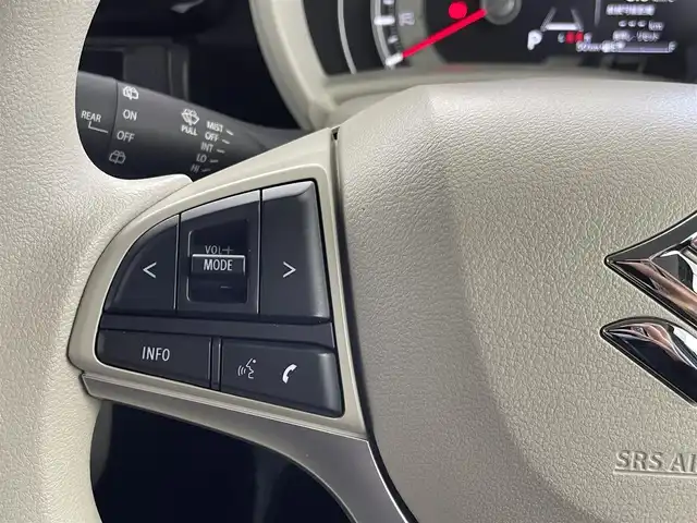 スズキ ワゴンＲ スマイル HYBRID S 群馬県 2025(令7)年 0.1千km オフブルーメタリック/ガンメタリック2トーンルーフ 届出済未使用車　アダプティブクルーズコントロール　衝突被害軽減ブレーキ　レーンキープアシスト　コーナーセンサー　オートマチックハイビーム　ＬＥＤヘッドライト　シートヒーター　オートブレーキホールド