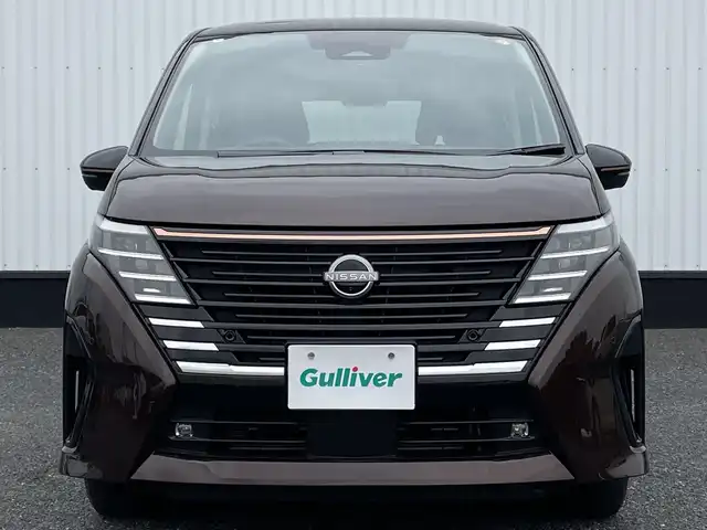 日産 セレナ e－パワー ハイウェイS V 90周年記念車 千葉県 2024(令6)年 0.3万km インペリアルアンバーP 純正12.3インチナビ/プロパイロット/アラウンドビューモニター/衝突被害軽減システム/車線逸脱警報/クルーズコントロール/レザーシート/両側パワースライドドア/横滑り防止装置/ETC/ドライブレコーダー/LEDヘッドライト/フォグランプ/オートライト/ウィンカーミラー/電動格納ミラー/純正16インチAW/シートリフター/ステアリングヒーター/禁煙車/ブラインドスポットモニター/SOSコールボタン/プッシュスタート/スマートキー/フロアマット/ドアバイザー