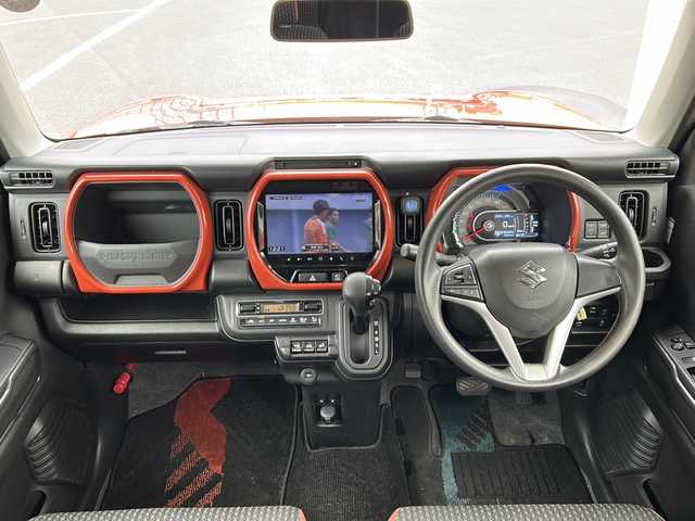 スズキ ハスラー HYBRID G 青森県 2020(令2)年 4万km バーミリオンオレンジ/ガンメタリック2トーン ・4WD/・純正ナビ/・フルセグ/・Bluetooth/・全方位カメラ/・衝突軽減ブレーキ/・レーンキープアシスト/・オートマチックハイビーム/・プッシュスタート/・スマートキー/・シートヒーター/・ダウンヒルアシスト/・純正15AW/・スペアキー有/・冬タイヤ積込み/・保証書・取説あり