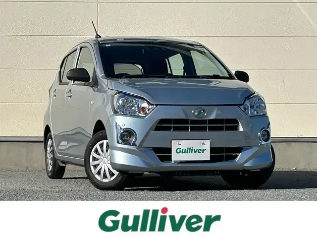 ダイハツ ミラ イース L SAⅢ 茨城県 2022(令4)年 5.2万km ブライトシルバーメタリック 純正カーオーディオ(CK-W70D)/　(AM/FM/CD)/社外(Zeus)LEDヘッドライト/純正フォグランプ/社外フロアマット/パワーステアリング/オートライト/Wエアバック/衝突軽減システム