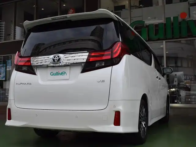 トヨタ アルファード SA Cパッケージ 神奈川県 2016(平28)年 6.6万km ホワイトパールクリスタルシャイン メーカーOPナビ/(フルセグTV/Bluetooth/CD/DVD/SD)/JBLサウンドシステム/純正フリップダウンモニター/サンルーフ/両側パワースライドドア/レーダークルーズコントロール/クリアランスソナー/レーントレーシングアシスト/シートメモリー機能付き/電動リアゲート/ウッドコンビステアリング/純正18アルミホイール/ステアリングリモコン/ハンドルヒーター/シートヒーター(D/N)/オートライト/オートハイビーム/ビルトインETC/前方ドラレコ/１００V電源/プッシュスタート/ドアバイザー/スマートキー