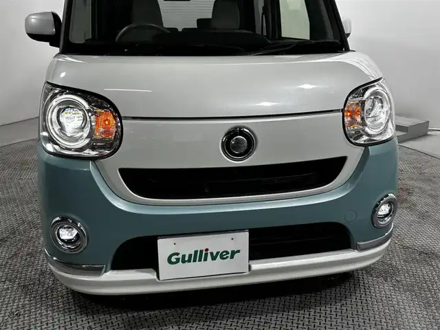 ダイハツ ムーヴ キャンバス G メイクアップ リミテッド　SAⅢ 大阪府 2020(令2)年 2.9万km パールホワイトⅢ/ファインミントメタリック 2トーン 純正ナビTV 360カメラ ETC 両側パワースライドドア 衝突軽減 レーンアシスト オートハイビーム スマートキー Pスタート オートライト オートエアコン ドラレコ