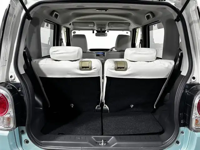 ダイハツ ムーヴ キャンバス G メイクアップ リミテッド　SAⅢ 大阪府 2020(令2)年 2.9万km パールホワイトⅢ/ファインミントメタリック 2トーン 純正ナビTV 360カメラ ETC 両側パワースライドドア 衝突軽減 レーンアシスト オートハイビーム スマートキー Pスタート オートライト オートエアコン ドラレコ