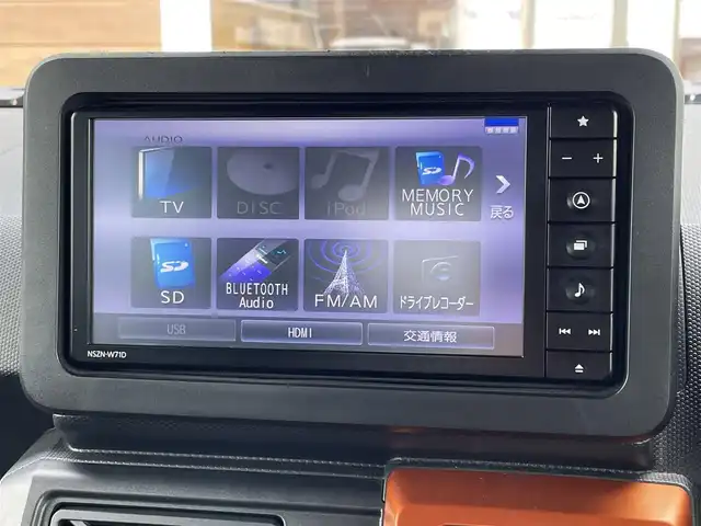 ダイハツ タフト G 宮崎県 2021(令3)年 2.9万km ブラックマイカメタリック 純正ナビ/（CD/DVD/Bluetooth/フルセグTV/USB)/バックカメラ/ガラスルーフ/・衝突軽減ブレーキ/ETC/シートヒーター/アイドリングストップ/スマートキー/スペアキー有/プッシュスタート/電子パーキング/オートホールド/ルーフレール/純正15インチアルミホイール/LEDヘッドライト