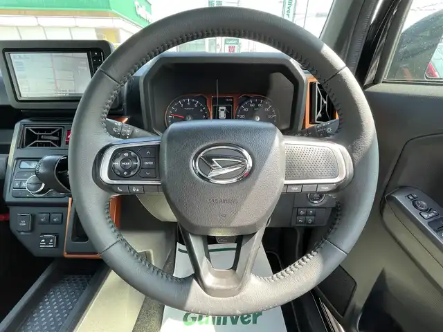 ダイハツ タフト G 宮崎県 2021(令3)年 2.9万km ブラックマイカメタリック 純正ナビ/（CD/DVD/Bluetooth/フルセグTV/USB)/バックカメラ/ガラスルーフ/・衝突軽減ブレーキ/ETC/シートヒーター/アイドリングストップ/スマートキー/スペアキー有/プッシュスタート/電子パーキング/オートホールド/ルーフレール/純正15インチアルミホイール/LEDヘッドライト