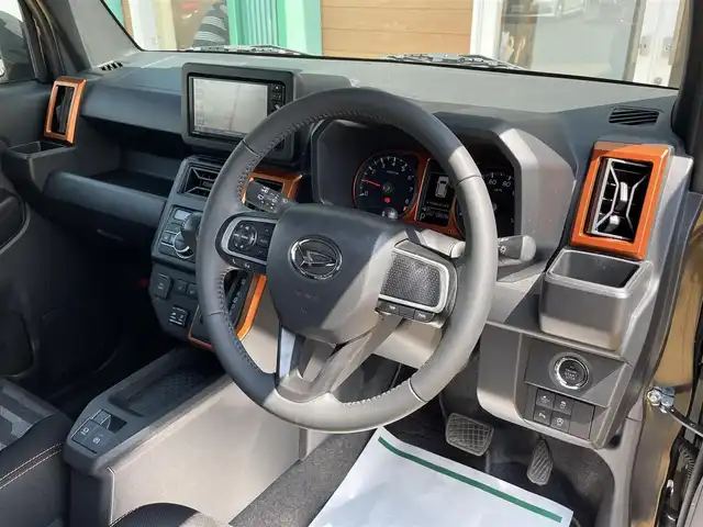 ダイハツ タフト G 宮崎県 2021(令3)年 2.9万km ブラックマイカメタリック 純正ナビ/（CD/DVD/Bluetooth/フルセグTV/USB)/バックカメラ/ガラスルーフ/・衝突軽減ブレーキ/ETC/シートヒーター/アイドリングストップ/スマートキー/スペアキー有/プッシュスタート/電子パーキング/オートホールド/ルーフレール/純正15インチアルミホイール/LEDヘッドライト