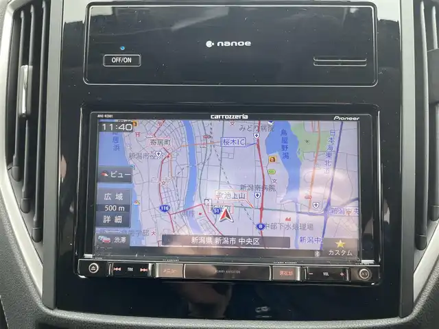 スバル インプレッサ スポーツ 2．0i－L アイサイト 新潟県 2016(平28)年 10万km クリスタルブラックシリカ (株)IDOMが運営する【じしゃロン新潟店】の自社ローン専用車両になります。/こちらは現金またはオートローンご利用時の価格です。自社ローンご希望の方は別途その旨お申付け下さい/4WD/社外SDナビ7インチ/フルセグTV視聴可能（走行中視聴可能）/CD/DVD/AM/FM再生可能/Bluetooth/USB接続可能/アイサイト搭載/レーンキープアシスト機能/レーダークルーズコントロール/横滑り防止装置/パドルシフト/ステアリング連動ヘッドライト/LEDライト/アイドリングストップ/純正フロアマット/スマートキー/スペアキー×１