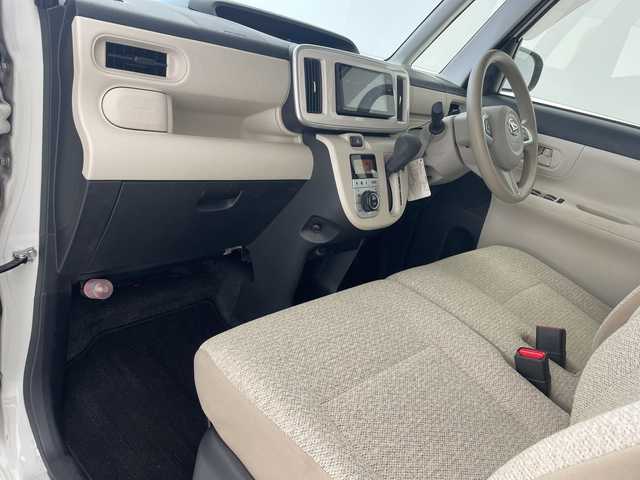 ダイハツ ムーヴ キャンバス X SA Ⅲ 沖縄県 2019(平31)年 9.6万km パールホワイトⅢ/ナチュラルベージュマイカメタリック 2トーン 社外ナビ　【AVN-R8W】/　(フルセグTV　Bluetooth　DVD　CD　SD)/バックカメラ/USB　/両側パワースライドドア　/プッシュスタート　/スマートキー　/スペアキー　/純正フロアマット　/オートマチックハイビーム　/オートライト　/オートエアコン　/パワーウィンドウ/衝突軽減ブレーキ