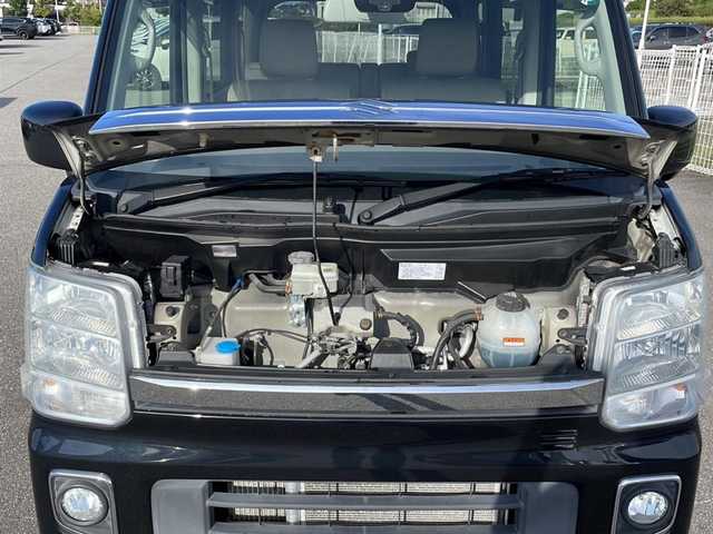 スズキ エブリィ ワゴン PZターボ 岩手県 2017(平29)年 4.8万km ブルーイッシュブラックパール3 ・4WD/・ターボ/・衝突軽減ブレーキ/・社外メモリナビ/（CD DVD SD USB BT フルセグ)/・ETC/・スマートキー/・プッシュスタート/・ステアリングスイッチ/・シートヒーター/・横滑り防止装置/・LEDライト/・フォグランプ/・純正フロアマット