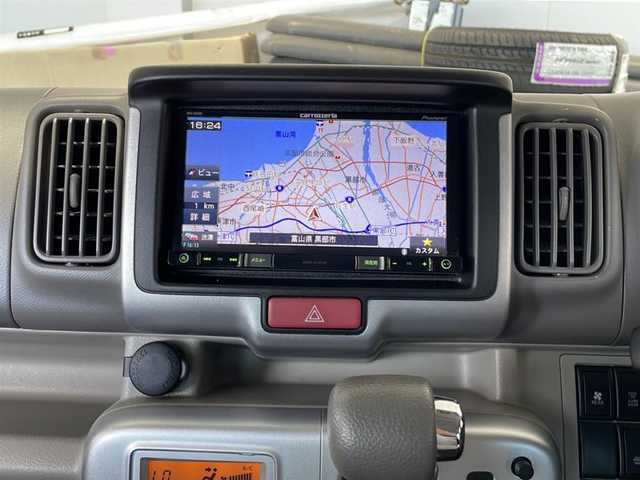 スズキ エブリィ ワゴン PZターボ 岩手県 2017(平29)年 4.8万km ブルーイッシュブラックパール3 ・4WD/・ターボ/・衝突軽減ブレーキ/・社外メモリナビ/（CD DVD SD USB BT フルセグ)/・ETC/・スマートキー/・プッシュスタート/・ステアリングスイッチ/・シートヒーター/・横滑り防止装置/・LEDライト/・フォグランプ/・純正フロアマット