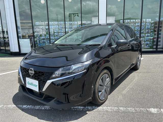 日産 ノート X 長崎県 2022(令4)年 5万km スーパーブラック 純正ナビ（BT/AM/FM)/全方位カメラ/フルセグテレビ/デジタルインナーミラー/ステアリングスイッチ/ハンドル支援/プロパイロット/USB入力端子/HDMI接続/ビルトインETC2.0/スペアキー/禁煙車