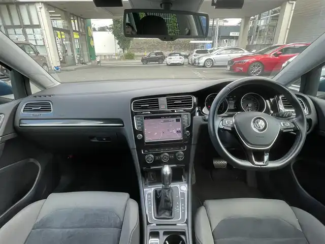 フォルクスワーゲン ゴルフ ヴァリアント TSI ハイライン BMテクノ 宮城県 2014(平26)年 7.1万km パシフィックブルーM 純正メモリーナビ/（ＦＭ／ＡＭ／ＣＤ／ＤＶＤ／ＡＵＸ／Ｂｌｕｅｔｏｏｔｈ）　/レーダークルーズコントロール　/アイドリングストップ　/コーナーセンサー　/バックカメラ　/ドライブレコーダー（前後型）　/リモコンキー/プッシュスタート/ETC/電動パーキングブレーキ/オートライト/電動格納ミラー/ルーフレール