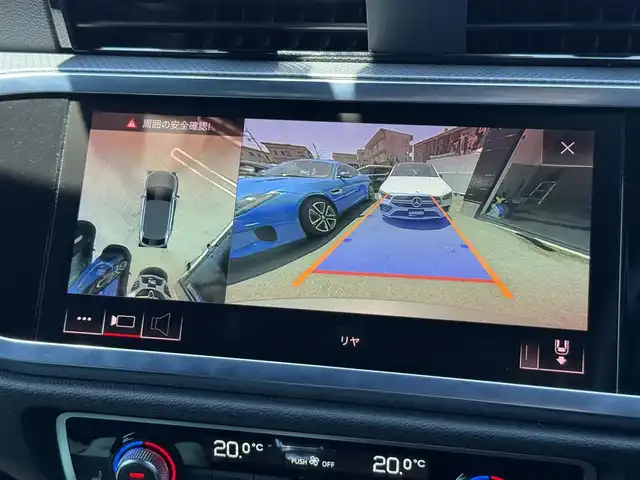 アウディ アウディ Ｑ３ SB 35TFSI Sライン 静岡県 2020(令2)年 4.3万km グレー アシスタンスパッケージ/・アダプティブクルーズアシスト/・エマージェンシーアシスト/・ハイビームアシスト/・サイドアシスト/・リヤクロストラフィックアシスト/ベーシックパッケージ/・シートヒーター（フロント）/・シート電動調整機能（フロント）/・ステアリングホイール3スポークレザー/ マルチファンクションパドルシフトフラットボトム/・オートマチックテールゲート/・アウディホールドアシスト/・ランバーサポート4ウェイ（フロント）/ハーフレザーシート/バーチャルコックピット/MMI/(Bluetooth/CarPlay/USB)/360°カメラ/ETC2.0/ドライブレコーダー/保証書/取説/スペアキー