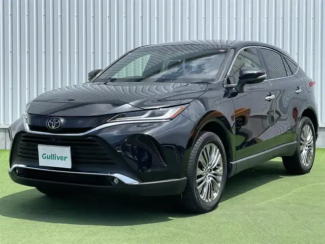 トヨタ ハリアー Z レザーパッケージ 香川県 2020(令2)年 2.5万km プレシャスブラックパール 登録時走行距離；24765km/純正ナビ/全方位カメラ/ETC/デジタルインナーミラー/衝突被害軽減システム/ブラインドスポットモニター/クルーズコントロール/ヘッドアップディスプレイ/クリアランスソナー/LEDヘッドライト/パワーシート/シートヒーター/ベンチレーション/シートメモリー/純正AW19インチ/スマートキー