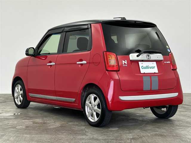ホンダ Ｎ ＯＮＥ プレミアム 群馬県 2014(平26)年 6.2万km ミラノレッド 純正７型ナビ（ワンセグ、ＣＤ、ＤＶＤ、ＳＤ）　Ｂｌｕｅｔｏｏｔｈ　バックカメラ　禁煙車　衝突軽減システム　ＥＴＣ　オートライト　オートエアコン　電動格納ミラー　プッシュスタート　スマートキー　純アルミ