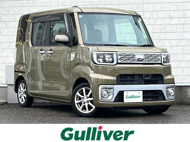 ダイハツ ウェイク X SA 福島県 2016(平28)年 11.7万km オフビートカーキM ＳｍａｒｔＡｃｃｅｓｓ　バックＣ　ＢＴ　ＥＴＣ　片側パワスラ　ステリモ　ＬＥＤヘッドライト　フォグランプ　オートライト　Ｄ席シートヒーター　純正ゴムマット　電格ミラー　純正ドアバイザー　スマートキー