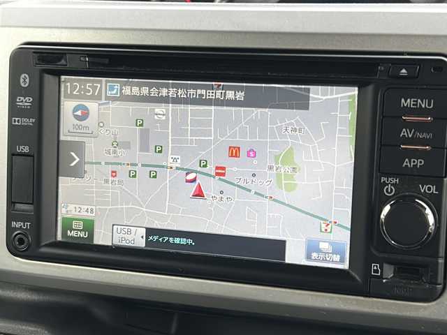 ダイハツ ウェイク X SA 福島県 2016(平28)年 11.7万km オフビートカーキM ＳｍａｒｔＡｃｃｅｓｓ　バックＣ　ＢＴ　ＥＴＣ　片側パワスラ　ステリモ　ＬＥＤヘッドライト　フォグランプ　オートライト　Ｄ席シートヒーター　純正ゴムマット　電格ミラー　純正ドアバイザー　スマートキー