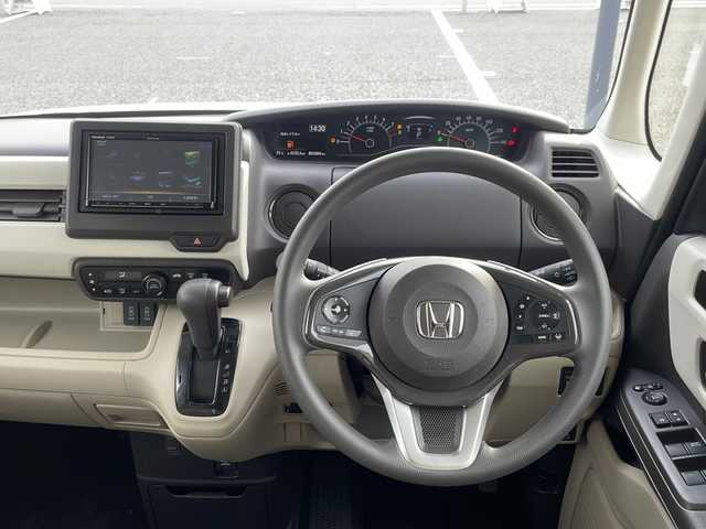 ホンダ Ｎ ＢＯＸ G L ホンダセンシング 島根県 2018(平30)年 5.2万km プラチナホワイトパール ホンダセンシング/社外メモリナビゲーション(CN-RE04D)/フルセグ BT CD DVD/レーダークルーズコントロール/両側パワースライドドア/社外前方ドライブレコーダー(HDR-357GH)/バックカメラ/ビルトインETC/LEDヘッドライト/AUTOライト