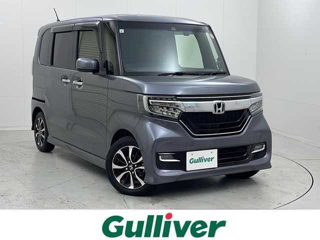 ホンダ Ｎ ＢＯＸ カスタム G L ホンダセンシング 茨城県 2017(平29)年 3.2万km シャイニンググレーM 純正ナビ/フルセグTV/バックカメラ/ETC/ドライブレコーダー/追従クルーズコントロール/片側パワースライドドア/純正14インチアルミホイール/コーナーセンサー/アイドリングストップ/LEDヘッドライト/衝突軽減ブレーキ/横滑り防止装置