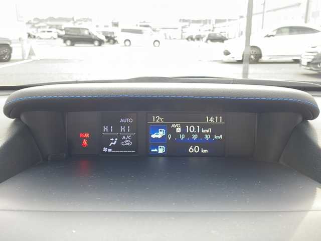 スバル レヴォーグ 1．6GT－S アイサイト 島根県 2014(平26)年 6.4万km スティールブルーグレーM アイサイト/4WD/ターボ/社外7インチSDナビゲーション(CN-R300D)/フルセグ SD CD DVD/レーダークルーズコントロール/バックカメラ/パドルシフト/D/N席パワーシート/LEDヘッドライト/AUTOライト/フォグライト/ETC/電子パーキング/アイドリングストップ/革巻きステアリング/ISOFIX/純正18インチアルミホイール