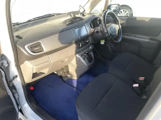 スバル ステラ カスタム RS 宮崎県 2007(平19)年 11万km パール 社外ナビゲーション/　AM FM CD DVD　BT　TV/ターボ車/ドライブレコーダー/社外15インチアルミ/パワーウィンドウ/ウィンカーミラー/電動格納ミラー/フォグランプ