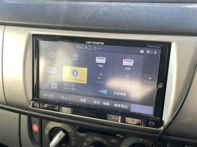 スバル ステラ カスタム RS 宮崎県 2007(平19)年 11万km パール 社外ナビゲーション/　AM FM CD DVD　BT　TV/ターボ車/ドライブレコーダー/社外15インチアルミ/パワーウィンドウ/ウィンカーミラー/電動格納ミラー/フォグランプ